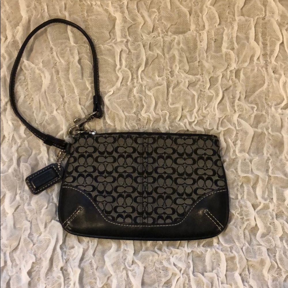 Authentic coach wristlet